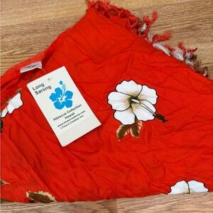 Hibiscus Collection Floral Sarong skirt dress wrap